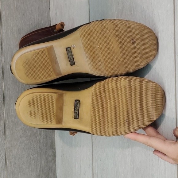 Sperry Womens Saltwater Duck Rubber Waterproof Boots shoes sz 7 - Picture 10 of 11